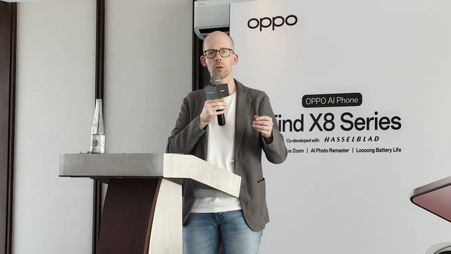 Arne Herkelmann, Head of Product Management Oppo. Foto: Muhammad Fikrie/kumparan
