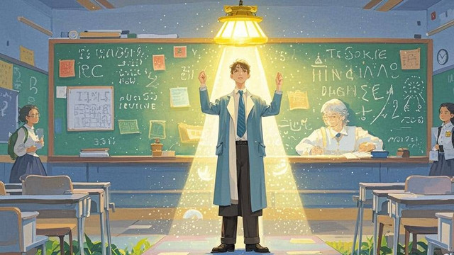 Ilustrasi Guru Sebagai Pelita Penerang Masa Depan Bangsa. (Sumber: Shutterstock)