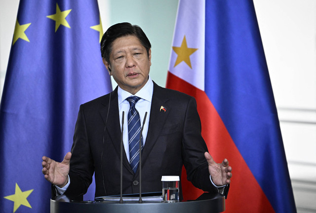 Presiden Filipina Ferdinand "Bongbong" Marcos Jr Foto: Tobias Schwarz/AFP