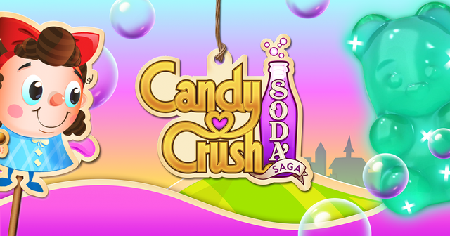 Candy Crush Soda Saga adalah permainan video yang merupakan bagian dari seri Candy Crush, dikembangkan oleh King. Foto: King