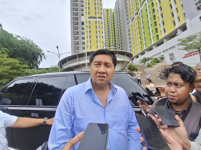 Menteri PKP Maruarar Sirait di Rusunawa Pasar Rumput, Jakarta Selatan pada Kamis (28/11/2024). Foto: Argya D. Maheswara/kumparan