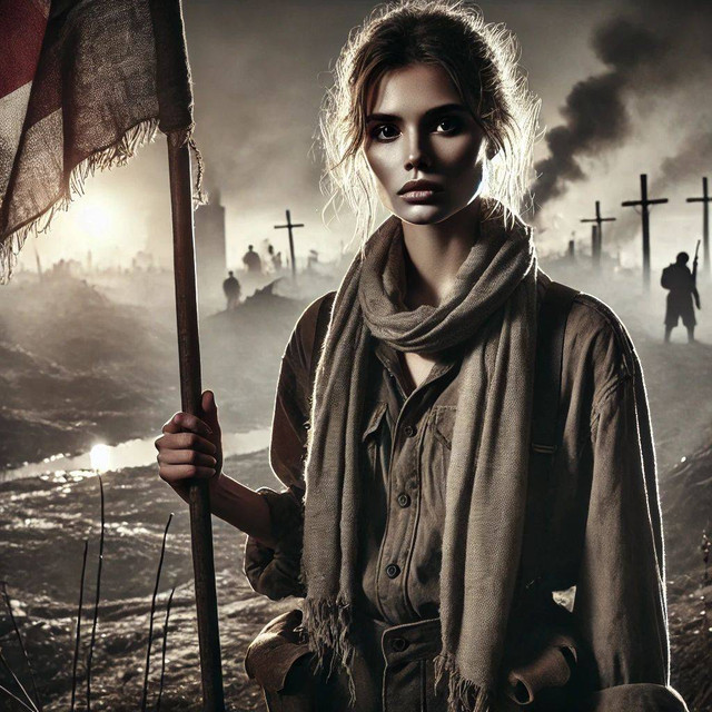 Perempuan di garis batas konflik. Sumber Paxels.id