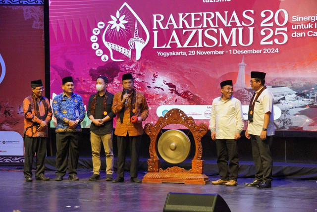 Pimpinan Pusat Muhammadiyah Membuka Secara Resmi Rakernas Lazismu di Yogyakarta