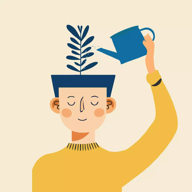 Ilustrasi Mindfulness dan Otak. (Foto: Pixabay)