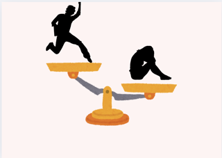 Illusion that indicates gender inequality in society. By Low Qi Hao