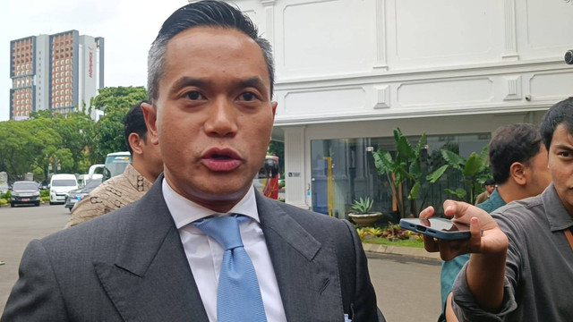 Ketua Umum KADIN, Anindya Bakrie di Istana Negara, Jakarta Pusat, Jumat (6/12). Foto: Zamachsyari/kumparan