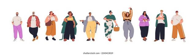 Ilustrasi body positivity-dihasilkan dari shutterstok.