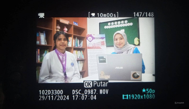 Observasi terhadap Siswi SMA Prestasi Prima. Sumber: Dokumentasi Pribadi