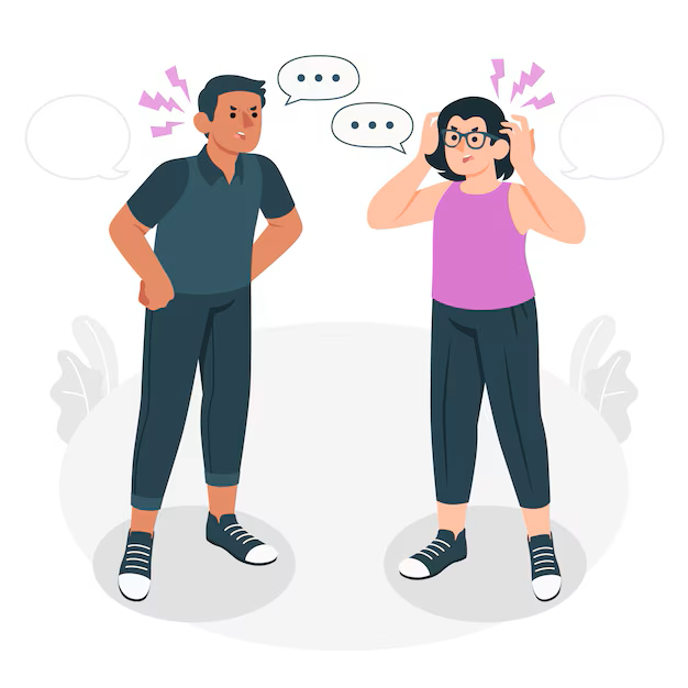 angry argumentative people. Freepik.com 