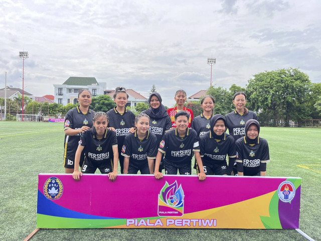Tim Jambi di Grup C Piala Pertiwi 2024  di Lapangan Akademi Persija, Pulomas, Jakarta Timur,Rabu (11/12/2024). Foto: Aji Nugrahanto/kumparan