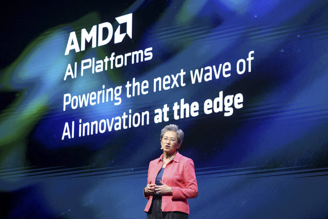 Ketua dan CEO Advanced Micro Devices (AMD), Lisa Su. Foto: I-HWA CHENG/AFP