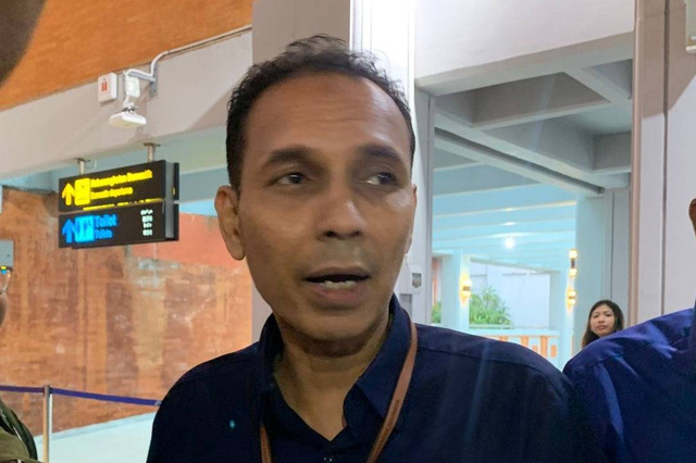 General Manager Bandara I Gusti Ngurah Rai Ahmad Syaugi Shahab, Rabu (18/12/2024). Foto: Denita BR Matondang/kumparan