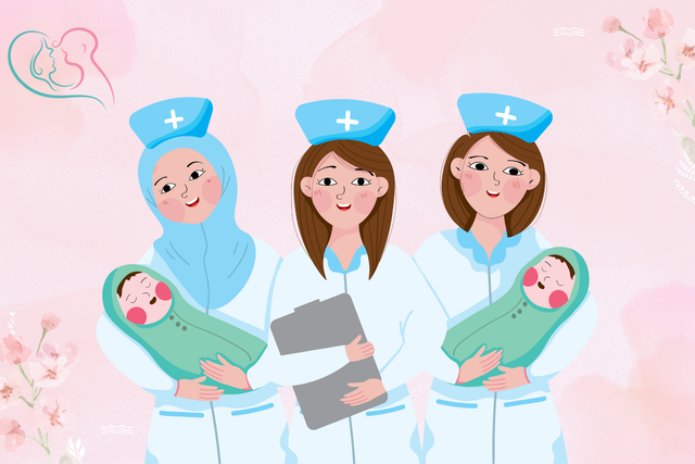 Gambar 1: Ilustrasi Pelayanan Kebidanan (Dok. Pribadi)