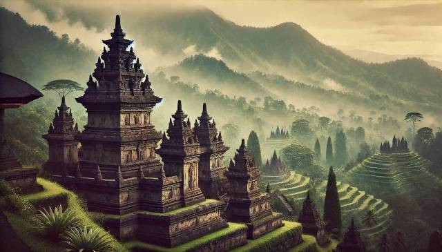 Ilustrasi: Relief Candi Sukuh, Dilihat dari atas. Sumber Gambar: A Rima Mustajab