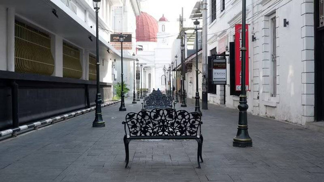 Tempat wisata untuk Natal di Semarang. Foto adalah Kota Lama Semarang. Sumber: Unsplash/Valenina Qatrunnada