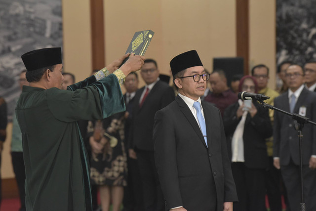 Presiden Prabowo Angkat Muhammad Taufiq sebagai Kepala LAN. Foto: Dok. LAN