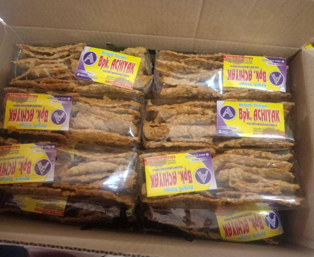Usaha Keripik Tempe Bpk. Achiyak
