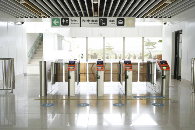 Stasiun Karawang mulai beroperasi. Foto: Dok. KCIC