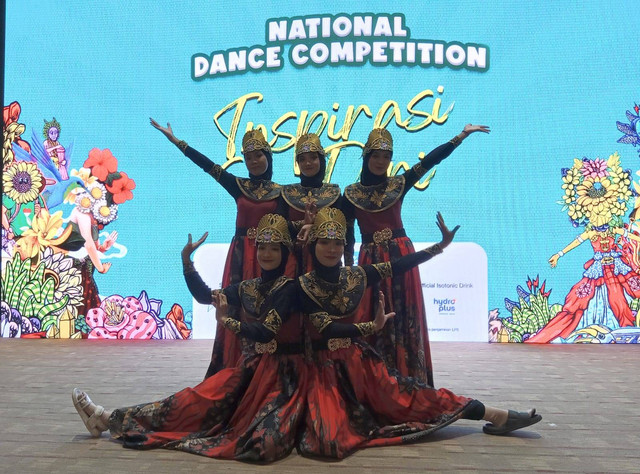Salah satu peserta National Dance Competition 'Inspirasi Diri' Regional Surabaya. Foto: Masruroh/Basra