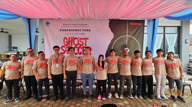 Preskon film Ghost Soccer. Foto: Dok. SBK Production