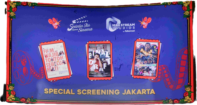 Program MAXStream Studios 'Secinta Itu Sams Sinema' Telkomsel. Foto: Telkomsel