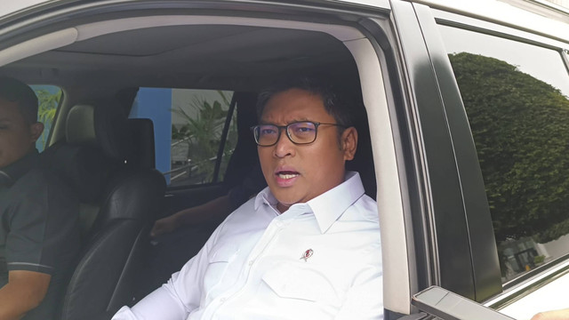Wakil Menteri Pertanian Sudaryono di Istana Negara, Jakarta Pusat, Selasa (14/1/2025). Foto: Zamachsyari/kumparan