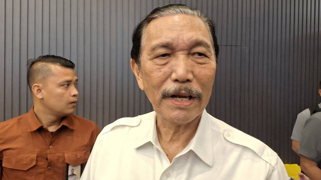 Ketua Dewan Ekonomi Nasional (DEN) Luhut Binsar Panjaitan. Foto: Argya Maheswara/kumparan