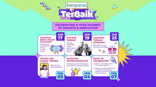 Ulang Tahun ke-8 kumparan Lewat Rangkaian Acara TERBAIK. Foto: Dok. kumparan