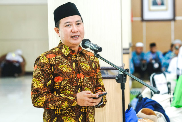Dirjen Jenderal Penyelenggaraan Haji dan Umrah (PHU) Kemenag Hilman Latief. Foto: Dok Kemenag