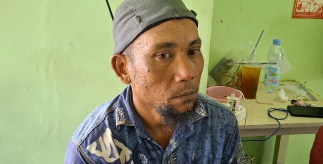 Hendi Suprapto, ayah dari Uswatun Khasanah korban dalam kasus mayat wanita dalam koper merah di Ngawi. Dok: Ist.