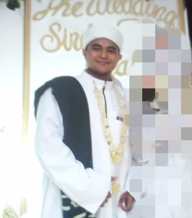 WS suami yang diduga tega menyekap istri selama 1 tahun di kamar kontrakan hingga tewas. Foto : Abdullah Toriq/Urban Id
