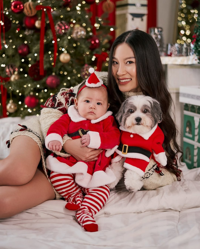 Patricia Gouw bersama anaknya, Zoe. Foto: Instagram/@patriciagouw