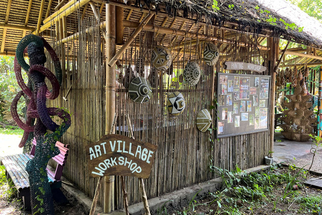 Art Village Workshop. Foto: Gitario Vista Inasis/kumparan