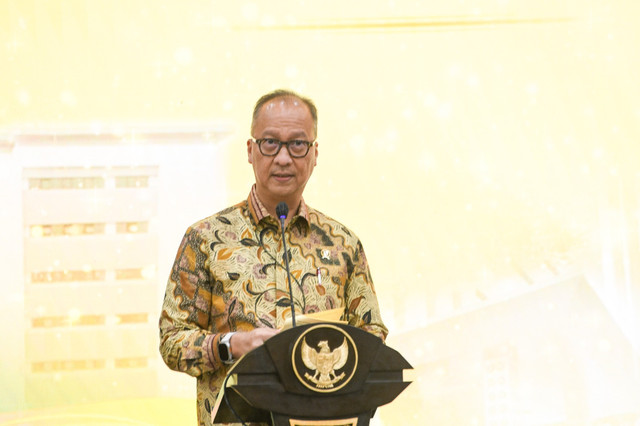 Menteri Perindustrian Agus Gumiwang Kartasasmita. Foto: Humas Kemenperin