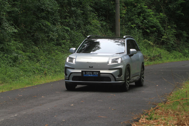 Test drive mobil listrik Aion V Yogyakarta-Jakarta. Foto: Aditya Pratama Niagara/kumparan