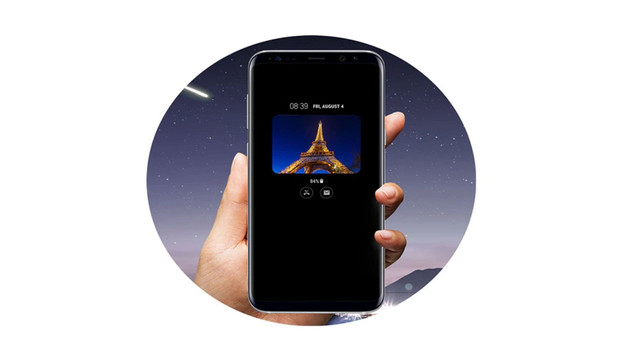 Ilustrasi cara mengaktifkan Always on Display Samsung. Foto: Samsung