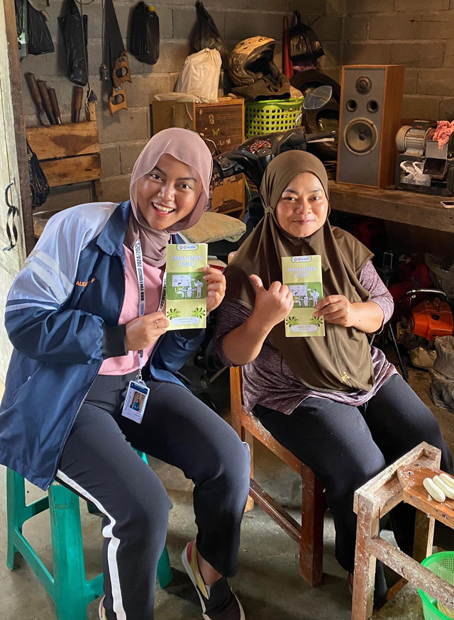 Sosialisasi Manajemen Risiko untuk UMKM Pisang Sale desa Tegalgot