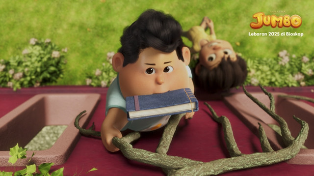 Trailer film animasi Jumbo dirilis di XXI Plaza Senayan, Rabu (12/2/2025). Foto: Istimewa