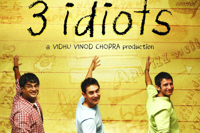 Poster film 3 Idiots. Foto: Dok. IMDb
