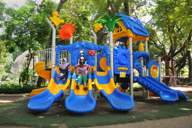 Taman Flora Surabaya. Foto: Diskominfo Surabaya