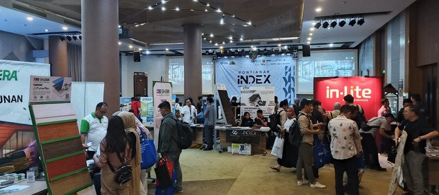 Roadshow Building Material Exhibition, INDEX di Hotel Golden Tulip Pontianak. Foto: Dok. Istimewa
