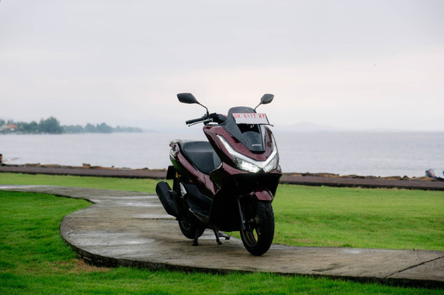 Test ride new Honda PCX 160 RoadSync di Bali Foto: dok. AHM