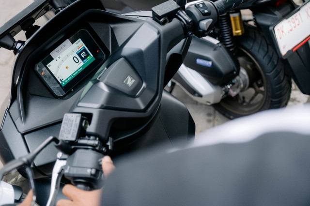 Test ride new Honda PCX 160 RoadSync di Bali. Foto: dok. AHM