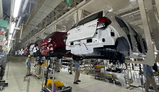 Ilustrasi aktivitas di pabrik baru Karawang Assembly Plant 2 (KAP 2) milik Astra Daihatsu Motor (ADM) yang berlokasi di Kawasan Industri Surya Cipta, di Karawang Timur, Jawa Barat. Foto: Astra Daihatsu Motor 