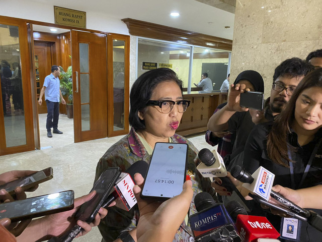 Anggota Komisi IX DPR Irma Suryani Chaniago di Kompleks Parlemen, Jakarta, Selasa (4/3/2025). Foto: Muhammad Fhandra Hardiyon/kumparan