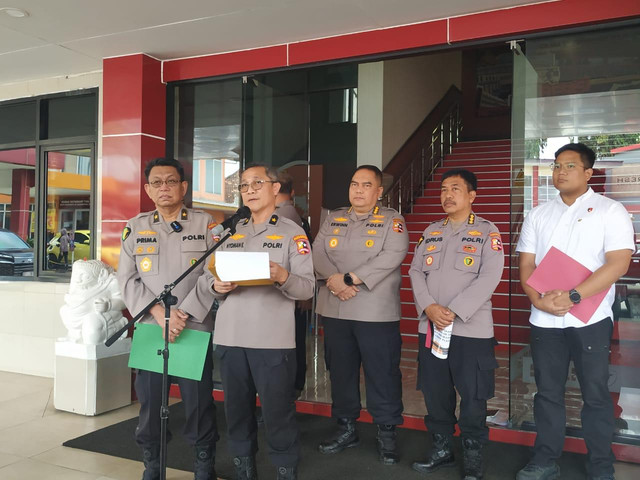 Foto: Doorstop Kasus Kebakaran Glodok oleh RS Polri, Kramat Jati, Jakarta Timur, Rabu (5/3) . dok rayyan farhansyah/kumparan