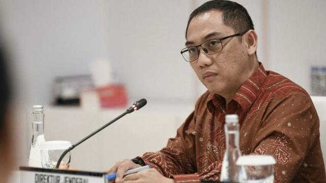 Direktur Jenderal Pengawasan Ruang Digital, Alexander Sabar di Kantor Kemkodigi, Jakarta Pusat. Foto: Dok. Humas Kemkodigi