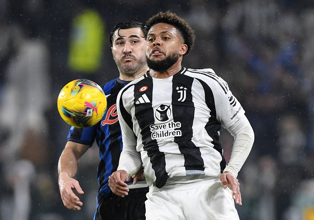 Juventus menjamu Atalanta dalam pertandingan lanjutan Liga Italia 2024/25 di Stadion Allianz, Senin (10/3) dini hari WIB. Foto: Massimo Pinca/REUTERS
