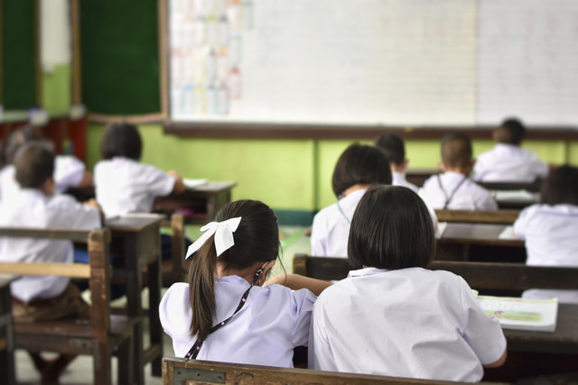 Ilustrasi sekolah. Foto: Warah38/Shutterstock