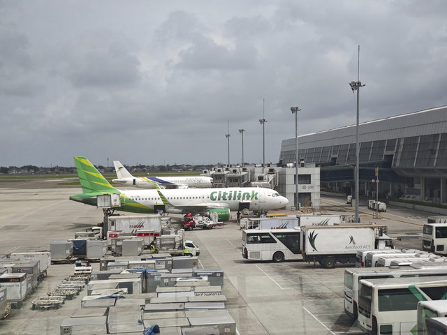 Ilustrasi Pesawat Citilink. Foto: lcwang/Shutterstock